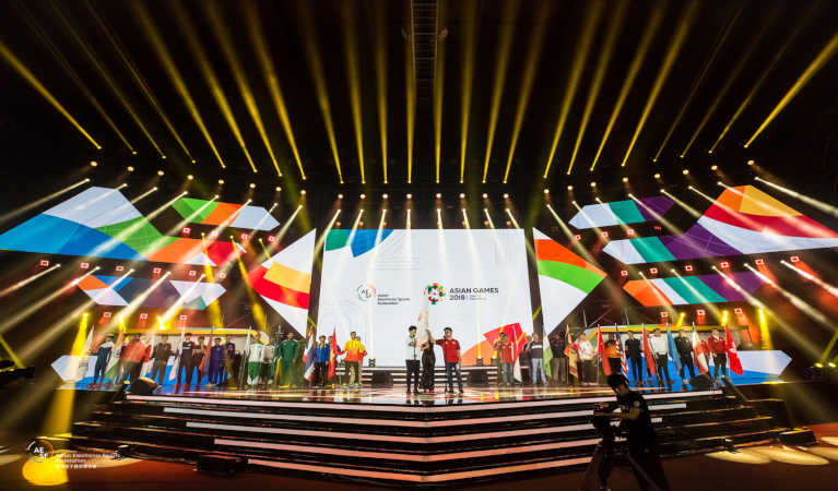 Asian Games featuring esports in Jakarta, Inonesia