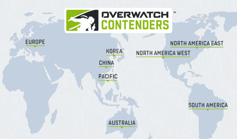 Overwatch Contenders map