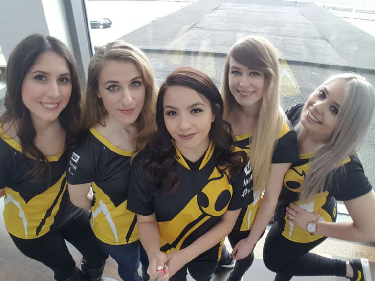 Team Dignitas' Female CS:GO squad