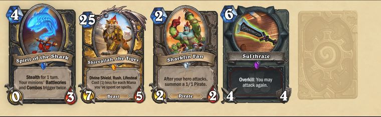 Cads from the new Rastakhan expansion.