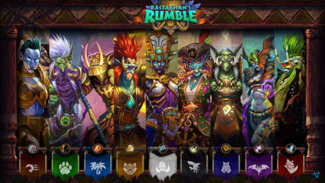 Nine Legendary Trolls in Rastakhan's Rumble. 