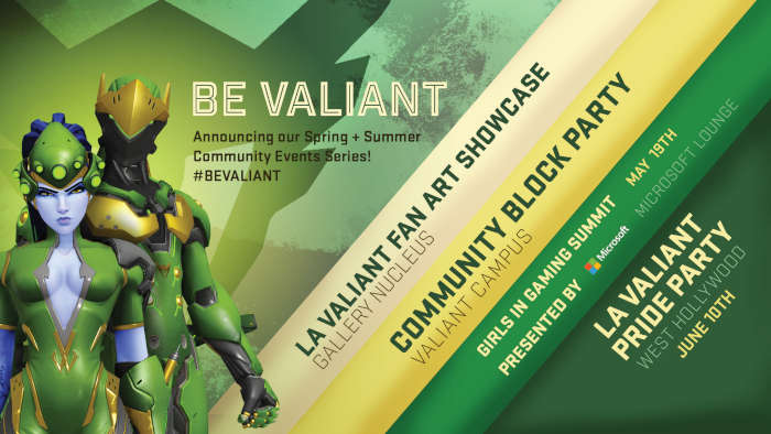Be Valiant community festival, Overwatch League franchise