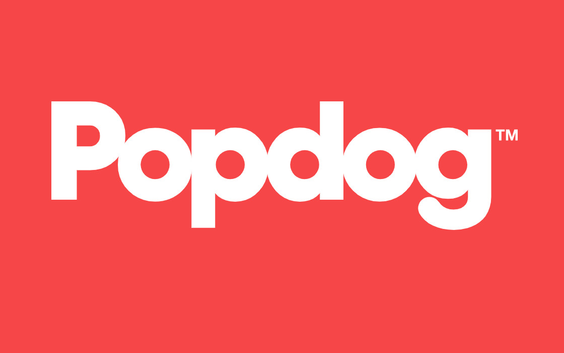 Popdog's official logo.