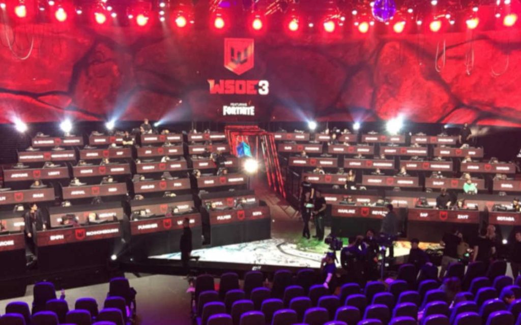 WSOE Fortnite stage