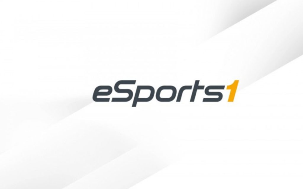 eSPORTS1's official logo released upon announcing the channel.