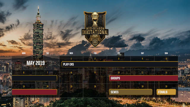 2019 MSI Calendar