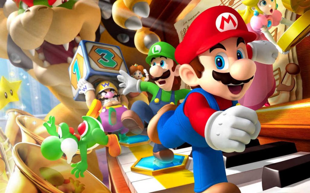 Nintendo's Super Mario on the run.