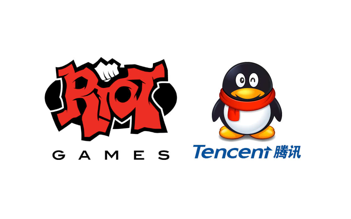 Riot Games and Tencent's logos.