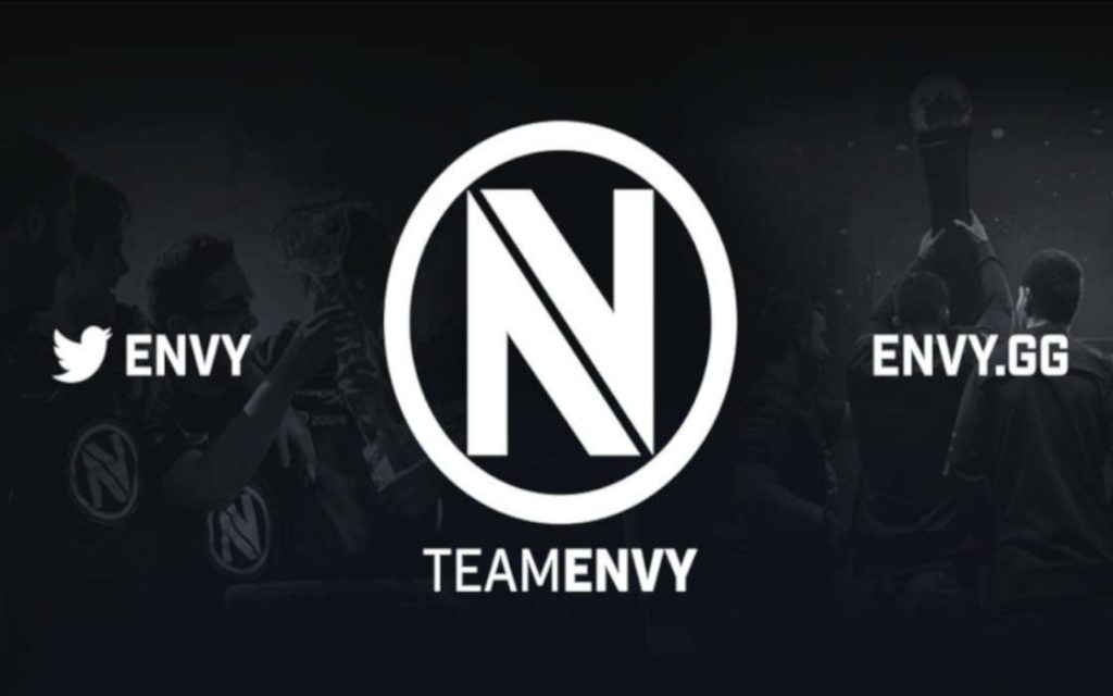 Team Envy's official logo and website.