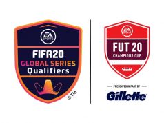 Gillette and FIFA 20 Global Series Partner Up FIFA 20 Global Series and Gillette logos as part of an official partnership