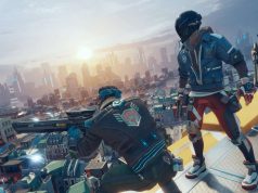 Hyper Scape Releases Closed Beta, Clocks 450K Viewers in First Hour Hyper Scape gameplay avatars looking the city from atop a building.