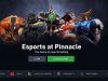 Askott Expands Involvement with Pinnacle, Focuses on Esports Betting A screen grab from Pinnacle's home esports page.