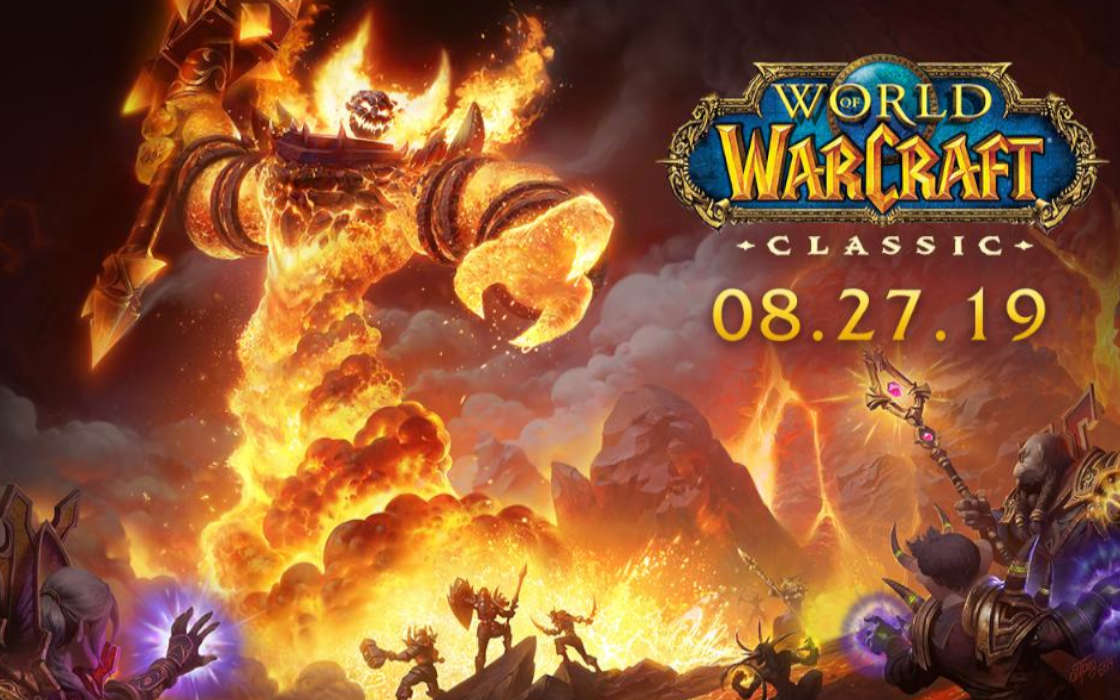 Official WoW Classic release date.
