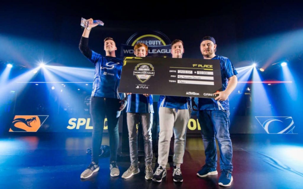 Team Splyce tops the CWL Summer Championship in 2016.
