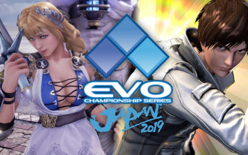 An official poster for EVO Japan 2019.