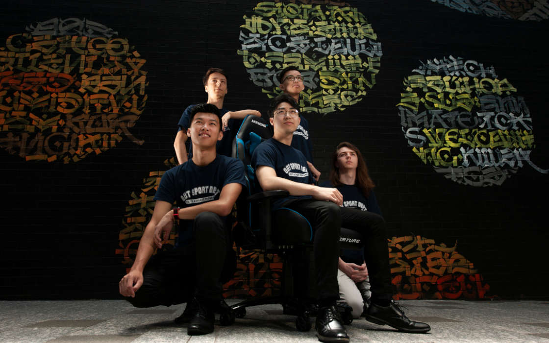 QUT esports team which will compete in League of Legends